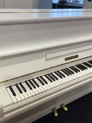 Klavier Sauter weiss matt mieten