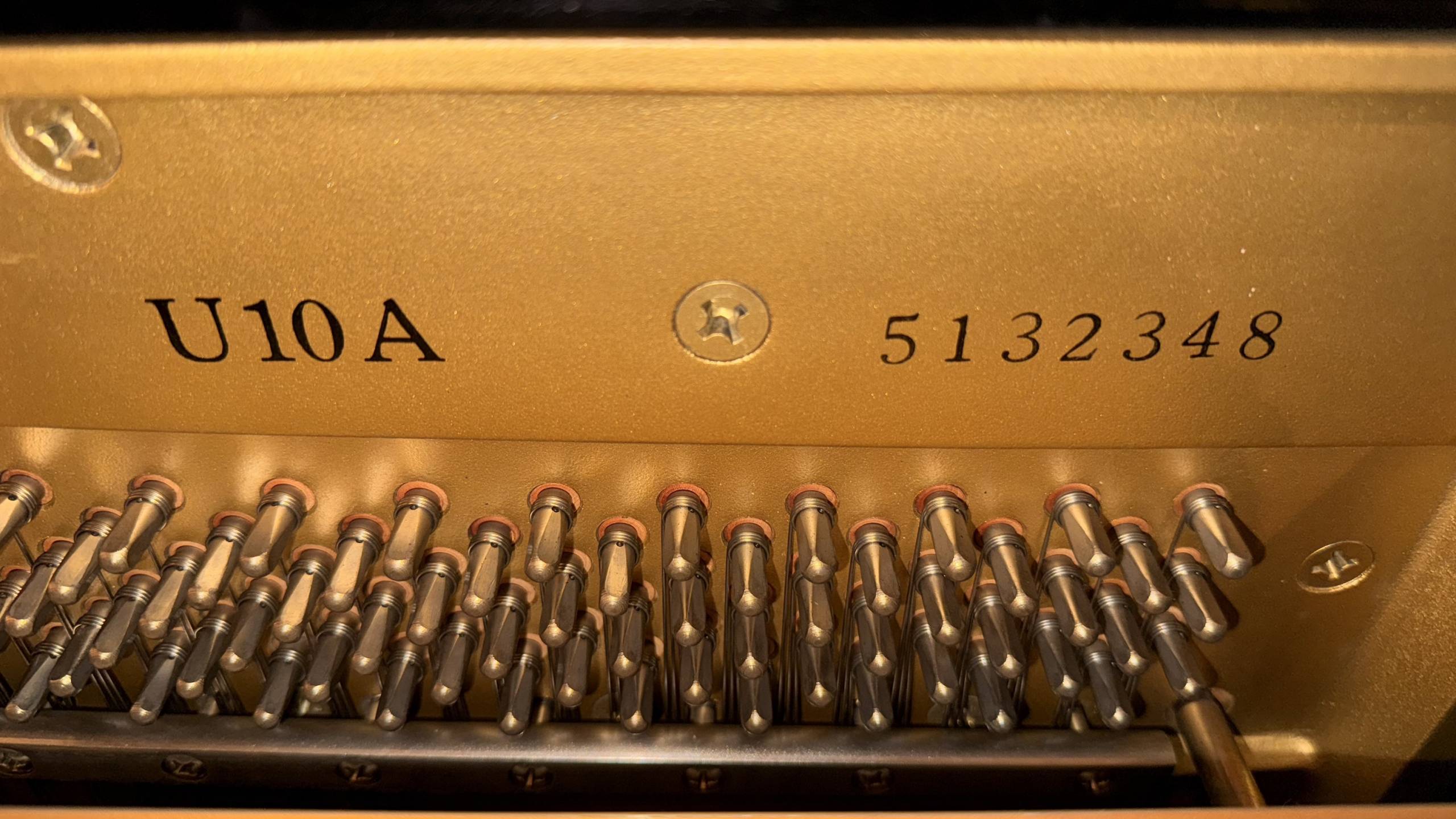 Gebrauchtklavier<br>Yamaha U10A schwarz poliert – Bild 5