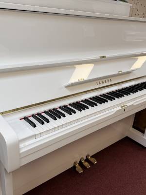 Gebrauchtklavier<br>Yamaha U1 PWH weiss poliert